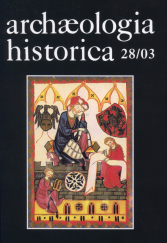 kniha Archæologia historica 28/03 Interetnické vztahy ve středověku, Archeologický ústav Akademie věd České republiky Brno 2003