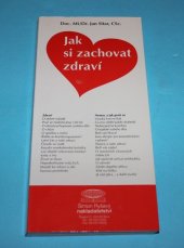 kniha Jak si zachovat zdraví, Šimon Ryšavý 1997