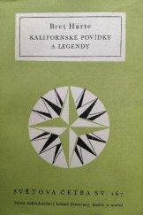 kniha Kalifornské povídky a legendy, SNKLHU  1958