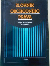 kniha Slovník obchodního práva, Codex 1996