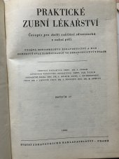 kniha Praktické zubní lékařství  Časopis pro další vzdělání zdravotníků v zubní péči, Státní zdravotnické nakladatelství 1969