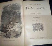 kniha Tři mušketýři, Jos. R. Vilímek 1922