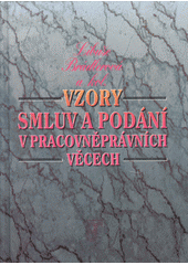 kniha Vzory smluv a podání v pracovněprávních věcech, Prospektrum 1995