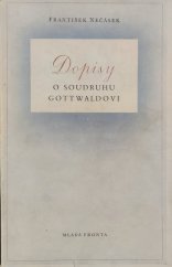 kniha Dopisy o soudruhu Gottwaldovi, Mladá fronta 1951