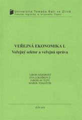 kniha Veřejná ekonomika I. veřejný sektor a veřejná správa, Univerzita Tomáše Bati ve Zlíně 2010