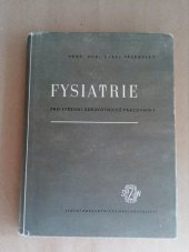 kniha Fysiatrie pro střední zdravotnické pracovníky, SZdN 1953