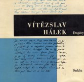 kniha Vítězslav Hálek dopisy [z let] 1849-1874, SNKLU 1963