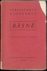 kniha Schillerovy a Goethovy básně, Česká grafická Unie 1944