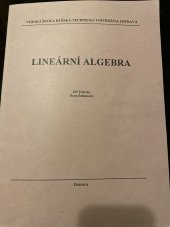 kniha Lineární algebra, Vysoká škola báňská - Technická univerzita Ostrava 2000