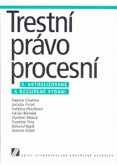 kniha Trestní právo procesní, Linde 2004