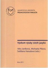 kniha Výzkum výuky cizích jazyků, Masarykova univerzita 2011