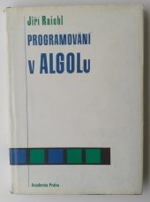 kniha Programování v ALGOLu, Academia 1971