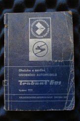 kniha Obsluha a údržba osobního automobilu Trabant 601, Fachbuchverlag 1972