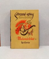 kniha Maloměstská historie Sebrané spisy Aloise Jiráska, J. Otto 1927