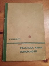 kniha Praktická kniha domácnosti, Vladimír Tuček 1939