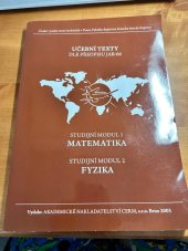 kniha Matematika studijní modul 1, Cerm 2003