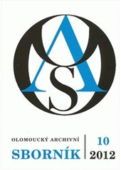 kniha Olomoucký archivní sborník., Zemský archiv 2012