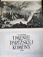 kniha Umenie Parížskej komúny, Tvar 1950