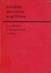 kniha Stručná mluvnice angličtiny, Academia 1971