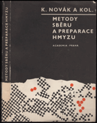 kniha Metody sběru a preparace hmyzu, Academia 1969
