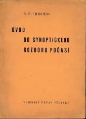 kniha Úvod do synoptického rozboru počasí, Vojenský ústav vědecký 1937