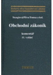 kniha Obchodní zákoník komentář, C. H. Beck 2006