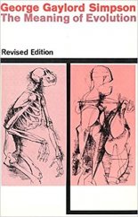 kniha The Meaning of Evolution A Study of the History of Life and of Its Significance for Man, Yale University Press 1969