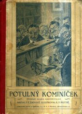 kniha Potulný kominíček příběhy skoro neuvěřitelné, F. Šimáček 1920