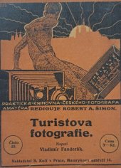 kniha Turistova fotografie, B. Kočí 1922