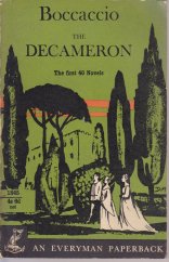 kniha The Decameron The first 40 novel, J.M.DENT & SONS LTD 1961