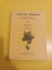 kniha Stručný přehled listových odchylek jednotlivých taxonů listnatých dřevin 3., Botanický ústav Akademie věd České republiky 1992