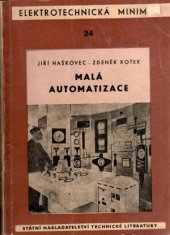 kniha Malá automatizace, SNTL 1961