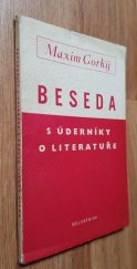 kniha Beseda s úderníky o literatuře, Melantrich 1949