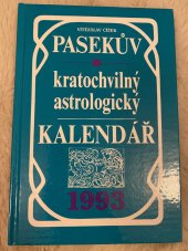 kniha Pasekův kratochvilný astrologický kalendář 1993, Paseka 1992