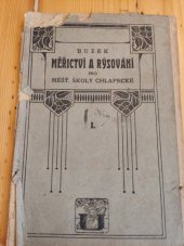 kniha Měřictví a rýsování pro měšťanské školy. První díl (pro první třídu), Česká grafická Unie 1933