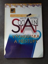 kniha Sociální stát východiska a přístupy, Sociologické nakladatelství 1993