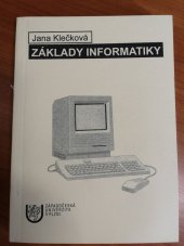 kniha Základy informatiky, Západočeská univerzita v Plzni 2002