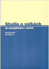 kniha Studie o volbách do zastupitelstev v obcích, Univerzita Palackého 2004