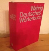 kniha Wahrig Deutsches Wörterbuch, Bertelsman Lexikon Verlag 1992