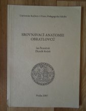 kniha Srovnávací anatomie obratlovců, Univerzita Karlova, Pedagogická fakulta 2007