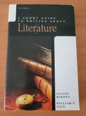 kniha A Short Guide to Writing About Literature 10th edition, Longman 2006