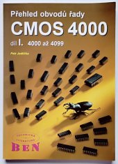 kniha Přehled obvodů řady CMOS 4000 I. - 4000-4099, BEN - technická literatura 1998