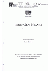 kniha Regionální čítanka, Gymnázium Integra 2012