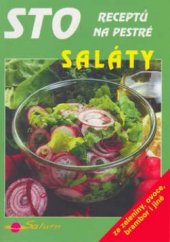 kniha Sto receptů na pestré saláty, Saturn 2003
