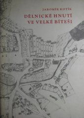 kniha Dělnické hnutí ve Velké Bíteši. 1. část, - Do roku 1921, Záv. klub ROH brněnských strojíren 1981