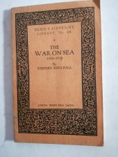 kniha The War On Sea 1914-1918, Ernest Benn Limited 1929