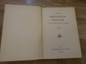 kniha Královnin kavalír díl 2., Jos. R. Vilímek 1930