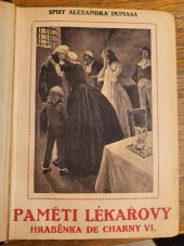 kniha Paměti lékařovy XVI Hraběnka de Charny VI, Jos. R. Vilímek 1925