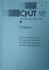 kniha Fyzika I, ČVUT 2002