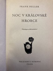 kniha Noc v královské hrobce Theologova dobrodružství, Toužimský & Moravec 1939